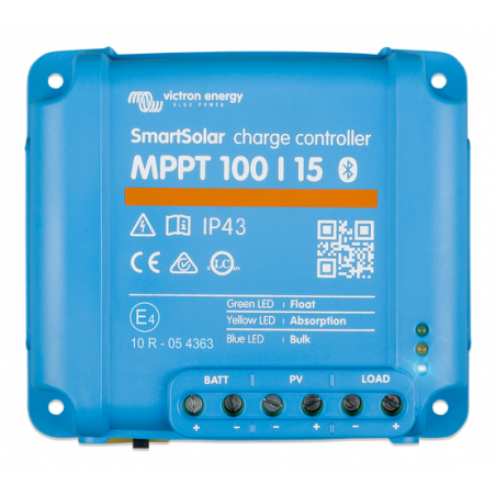Régulateur de charge MPPT SmartSolar 100/15 - VICTRON