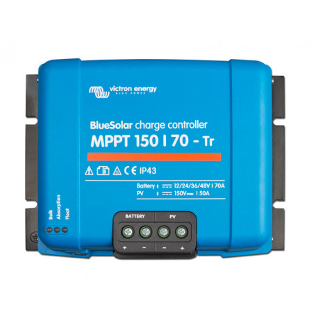 Régulateur de charge MPPT BlueSolar 150/70-Tr - 12/24/48V - VICTRON