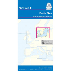 Carte NV CHARTS Pilot 1 - baltique - Kristiansand a Helsinki