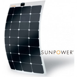 Panneau solaire souple SunPower HPFLEX Tedlar Blanc pour bateau et camping-car - 173W ENERGIE MOBILE