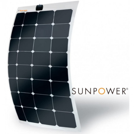 Panneau solaire souple SunPower HPFLEX Tedlar Blanc pour bateau et camping-car - 173W ENERGIE MOBILE