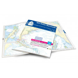 Carte NV CHARTS Bermudes - 16.1 - Passages US East Coast - Caraibes - Europe