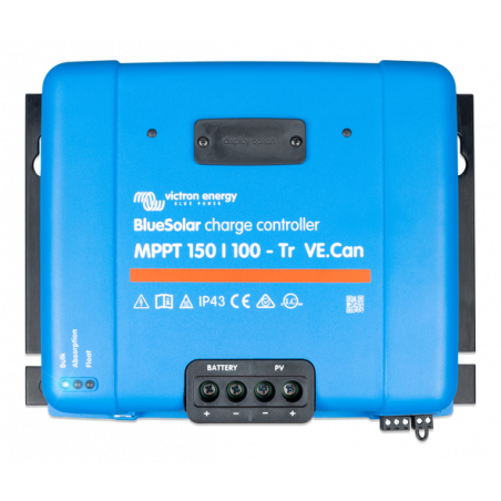 Régulateur de charge MPPT BlueSolar 150/100-Tr VE.Can - 12/24/48V - VICTRON