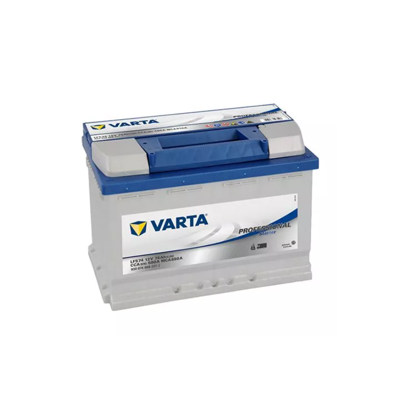 Batterie marine 12V de démarrage STARTER - VARTA 74 Ah