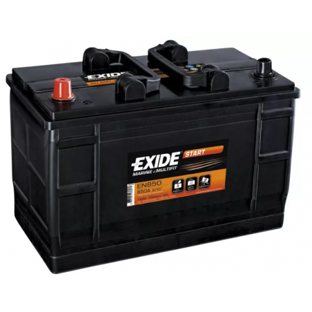 Batterie marine 12V de démarrage START - EXIDE 110 Ah