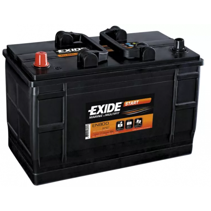 Batterie marine 12V de démarrage START - EXIDE 74 Ah