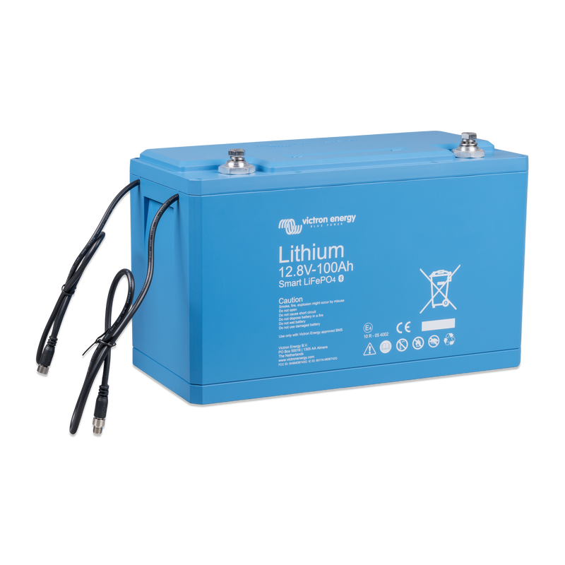 Batterie marine 12V lithium Smart LiFePO4 - VICTRON 100Ah
