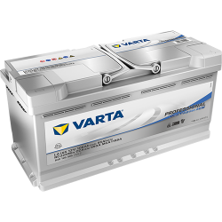 Batterie marine 12V DUAL AGM PROFESSIONAL - VARTA 105 Ah