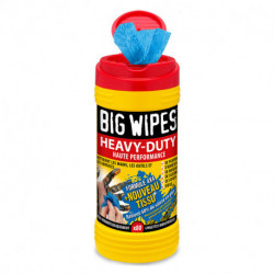 Lingettes de nettoyage Big Wipes Heavy Duty - par 80