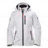 Veste de pont femme Crew doublée polaire avec capuche BLANC - HELLY HANSEN