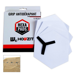 GRIP ANTIDÉRAPANT HEXAPADS - HOWZIT - 10 PCS