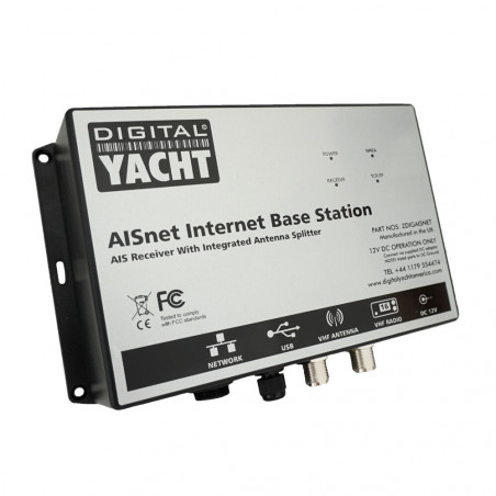 Station Terrestre AIS AISNET+ avec répartiteur d'antenne VHF - DIGITAL YACHT