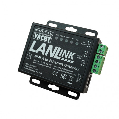 Interface LANLINK NMEA 0183 ETHERNET - DIGITAL YACHT