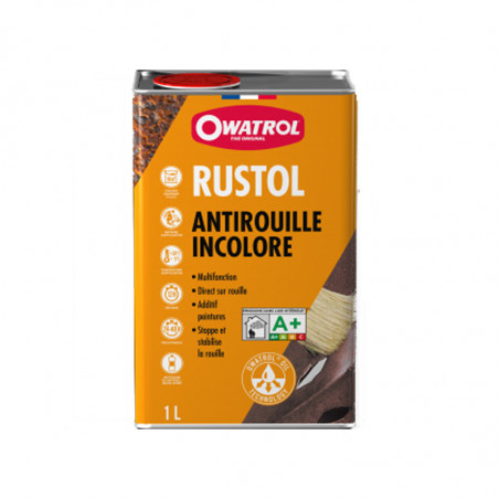 Antirouille incolore RUSTOL 1 Litre - OWATROL