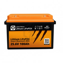 Batterie lithium LifePO4 Smart BMS 24V 100ah - Liontron