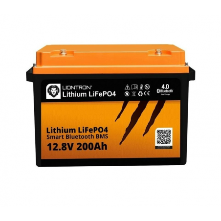 Batterie lithium LifePO4 smart  BMS 12V 200ah - Liontron