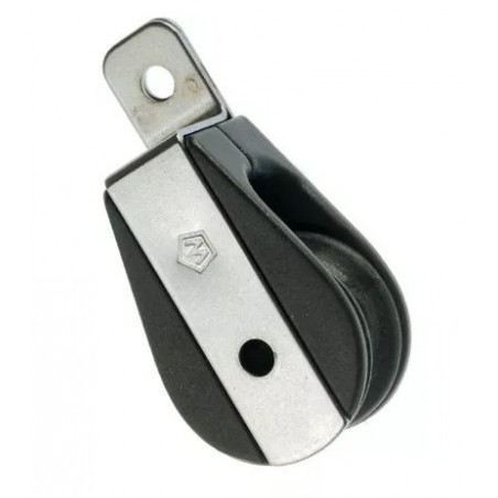 Poulie simple plat pont réa de 55 mm - WICHARD