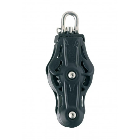 Poulie violon émerillon réa de 70 mm - WICHARD