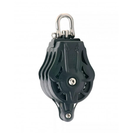 Poulie triple émerillon ringot réa de 55 mm - WICHARD