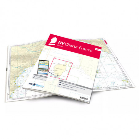 Carte de navigation NV CHARTS Atlas France - FR 11 - Corse