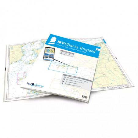 Carte NV CHARTS Angleterre - UK 1 - Isles of Scilly to Start Point