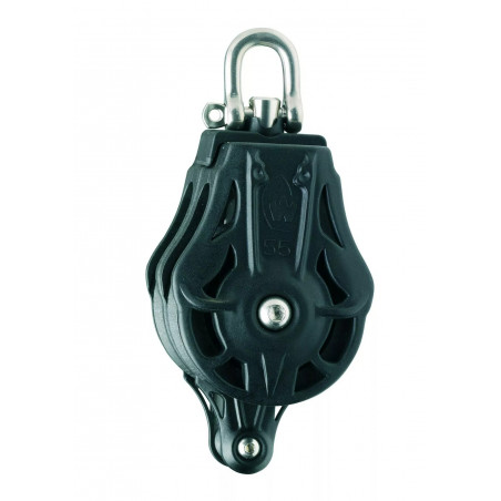 Poulie double émerillon ringot rea de 45 mm- WICHARD