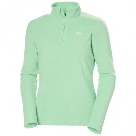 Polaire Femme DAYBREAKER 1/2 Zip Vert - HELLY HANSEN