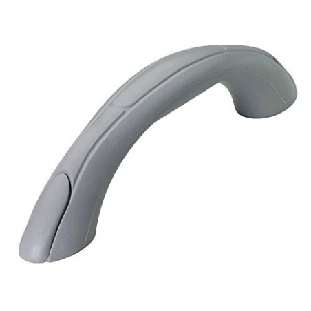 Poignée en vinyle 10 cm gris- attwood