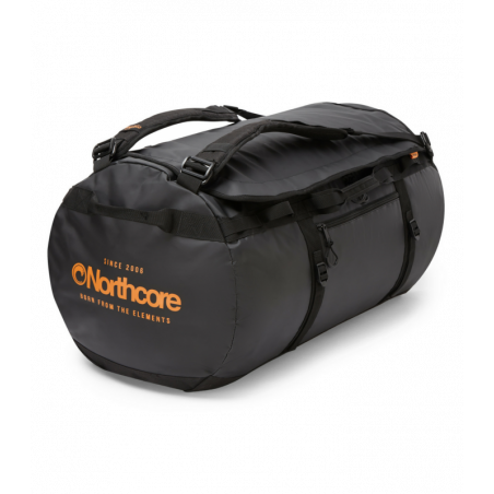 Duffel bag étanche 85 litres noir/orange - NORTHCORE