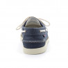 Chaussure bateau docksides portland washed canvas bleu marine - sebago