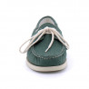 Chaussure bateau docksides portland washed canvas vert - sebago
