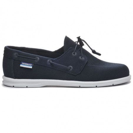 Chaussure bateau femme docksides monterey bleu marine - sebago