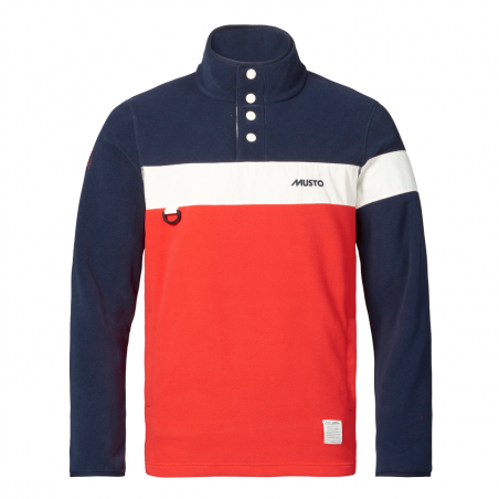 Polaire édition 64 bleu marine rouge - musto