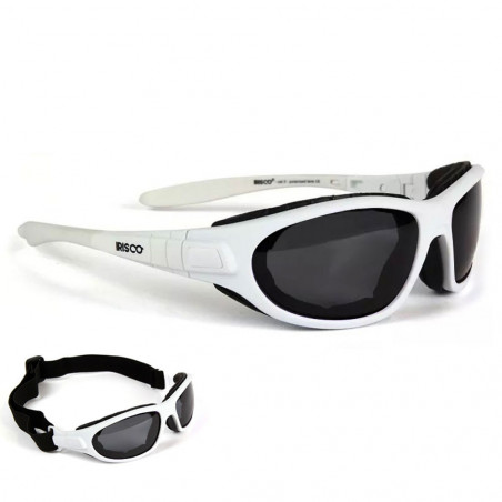 LUNETTES DUO INTERCHANGEABLES POLARISEES REVO BLANCHES - IRISCO