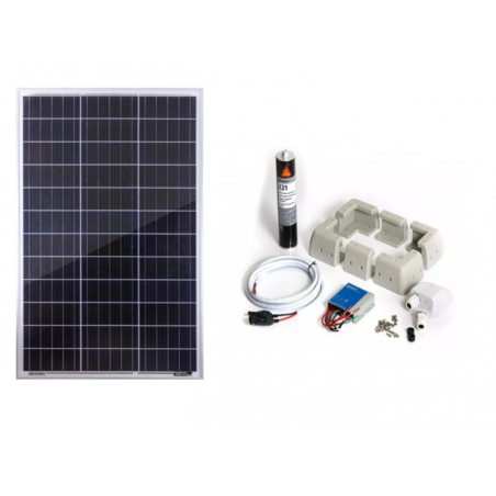 KIT SOLAIRE BATEAU ET CAMPING CAR 50W-12V A-PERC ENERGIE MOBILE