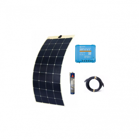 KIT SOLAIRE SOUPLE BATEAU ET CAMPING CAR 110W MARINE FLEX 12V - ENERGIE MOBILE