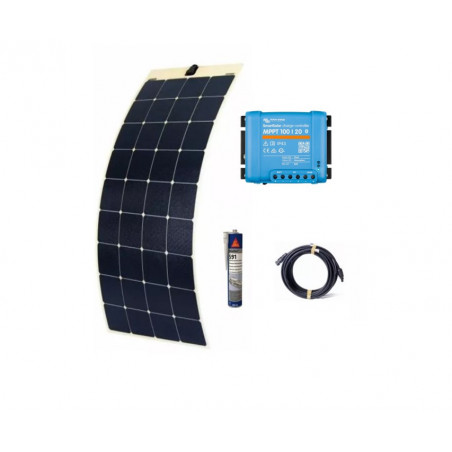 KIT SOLAIRE SOUPLE BATEAU ET CAMPING CAR 236W MARINE FLEX 12V - ENERGIE MOBILE