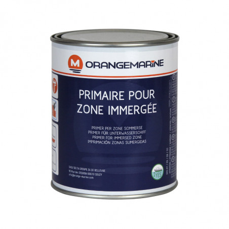 Primaire mono-composant pour zones immergées 0.75 Litres - ORANGEMARINE