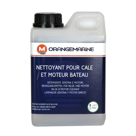 Nettoyant pour cale et moteur bateau- ORANGEMARINE