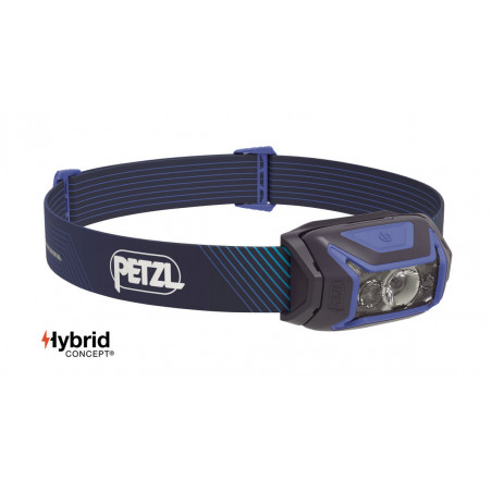 Lampe frontale actik core bleue 600 lumens - petzl