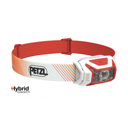 Lampe frontale actik core rouge 600 lumens - petzl
