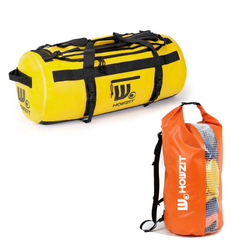 Kit sac étanche Duffel 90 litres + sac tube 30 litres