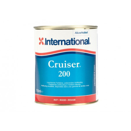 Antifouling à matrice semi-érodable Cruiser 200 - 0.75 litres - INTERNATIONAL