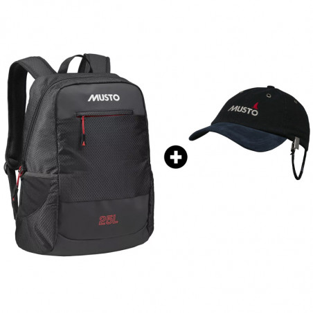 Pack Musto: sac à dos + casquette
