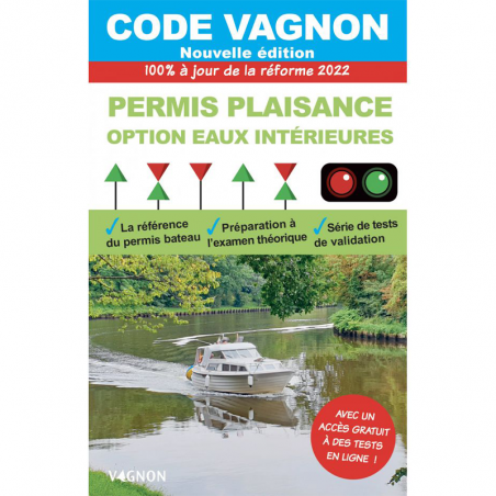 Code vagnon - permis plaisance - option eaux interieures