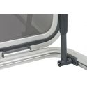 Panneau de pont en aluminium et vitre acrylique Taille 10 - 320 x 320 mm- PLASTIMO