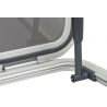Panneau de pont en aluminium et vitre acrylique Taille 44 - 502 x 502 mm - PLASTIMO