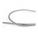 Cable inox souple diamètre 5 mm - bobine de 100 mètres