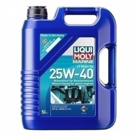 Huile moteur 4 temps 25w-40 - 5 litres - LIQUI MOLY