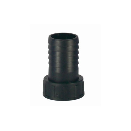 Raccord droit femelle cannelé polypropylène renforcé fibre - RANDEX